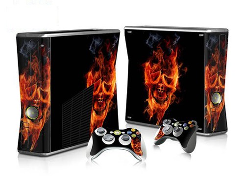Xbox 360 slim skin design - xbox,