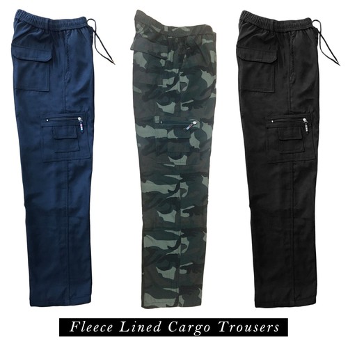 Mens fleece lined - mens, cargo