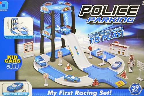 New 39pc police - police, car
