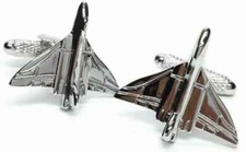 Vulcan Bomber Cufflinks Onyx