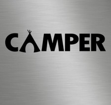 Camper Van Caravan Motor Home Camping Vinyl Decals Stickers Side Back Window