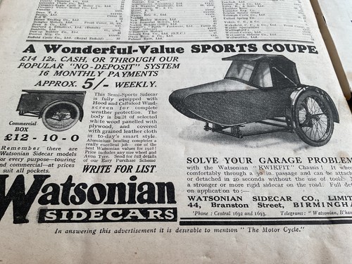 Watsonian sports coupe - sports,