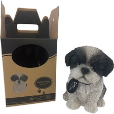 Vivid Arts Shih Tzu Puppy Ornament Frost Resistant Collectable Figurine