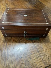 Victorian Rosewood Jewellery Box