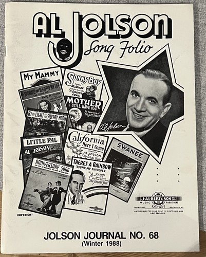 The jolson journal - al, /