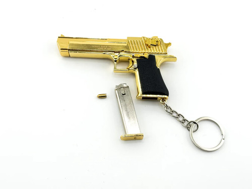 Golden desert eagle toy - toy, gun