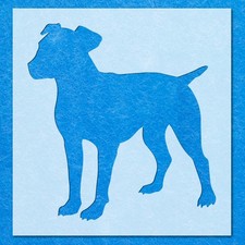 Jack russell dog - russell, stencil