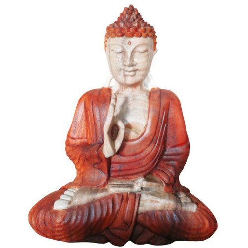 Hand carved buddha - carved,