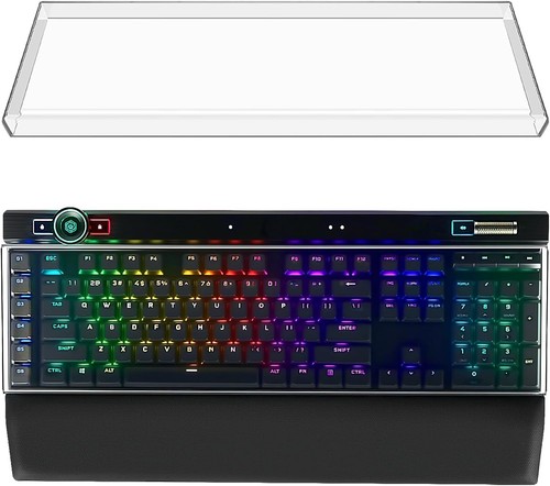 Clear acrylic keyboard dust - acrylic,