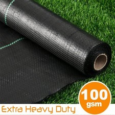 Weed Block Membrane Weed Control Fabric Ground Landscape Ground Cover Heavy Duty