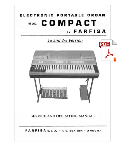 Farfisa compact service manual - farfisa,