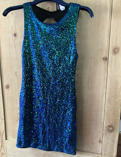 Women blue green - women's, sequin