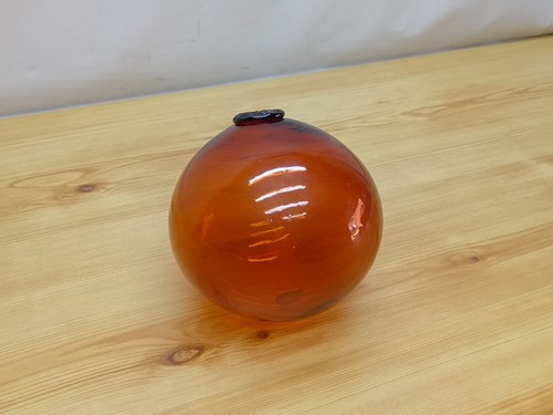Vintage antique red glass - antique, 5.5"