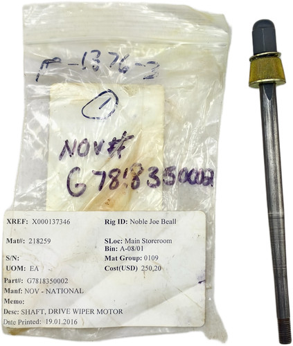 Nov national g7818350002 - nov, shaft