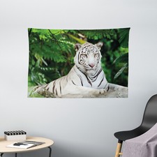 Tiger Wide Tapestry Albino