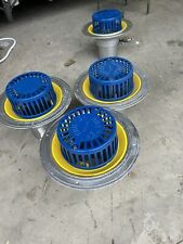 Harmer AV 600 Aluminium Domed Grate Flat Roof Outlet