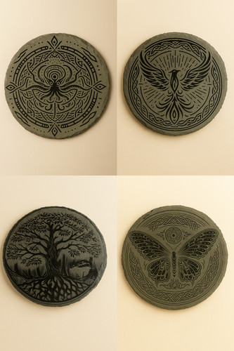 Elemental coasters tree - elemental, –