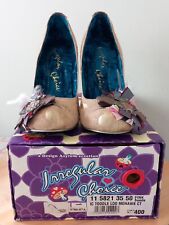 Irregular Choice 40 UK 7 Toodle Loo Mohawk Court Heels Shoes Bow Toe