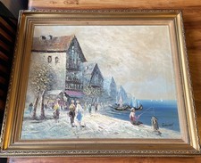 Caroline Burnett Original Oil