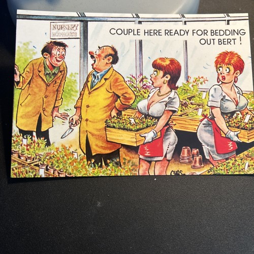 Bamforth black triangle comic - black,