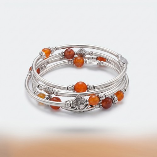 Women spiral wrap bracelet - wrap,