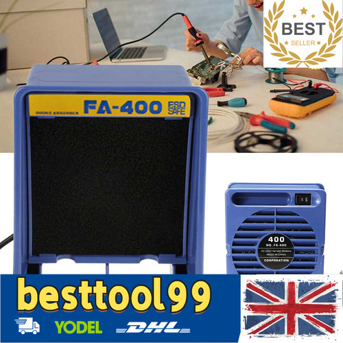 Solder fume extractor - solder,