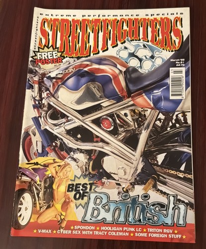 Streetfighters magazine march - magazine,