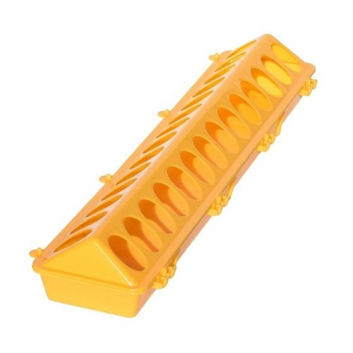 Poultry chicken trough - chicken, feeder