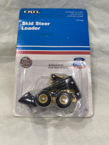 Ertl ford new holland skid - ertl,