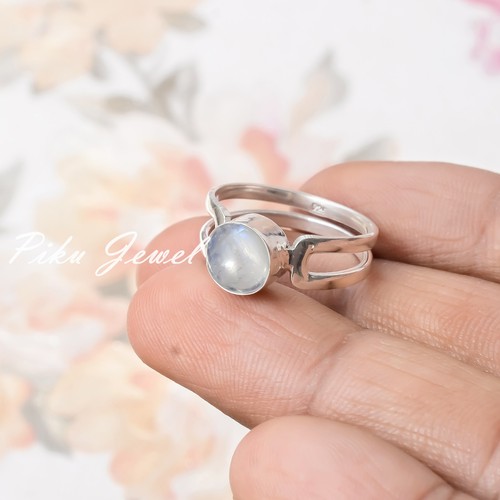 Rainbow moonstone gemstone 925 - rainbow,