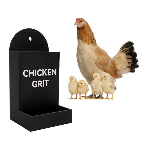 Chicken grit feeder - chicken, corner