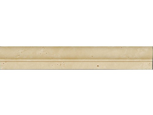 Travertine ogee bullnose - travertine, dado