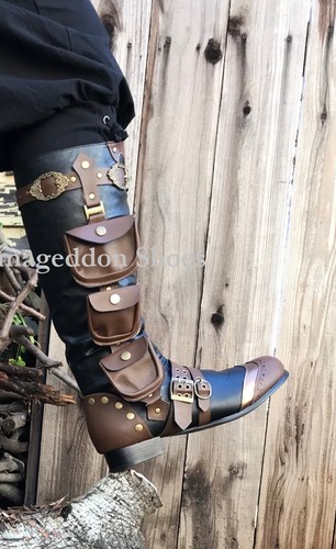 Black brown steampunk - black,