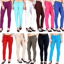 Ladies Women Skinny Stretch