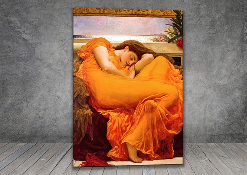 Frederic leighton flaming june - frederic,