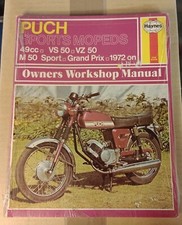 Puch Haynes workshop service Manual 318 grand prix sport m 50 moped 49cc 1972 -