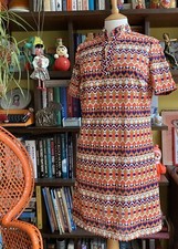 VINTAGE 1960s NYLON MINI DRESS