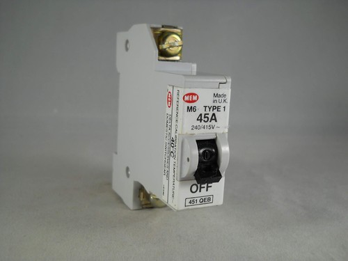 Mem type mcb amp m6 - 1,