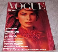 VOGUE MAGAZINE January 1986
