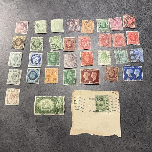 Stamps8 bulk british pre - bulk,