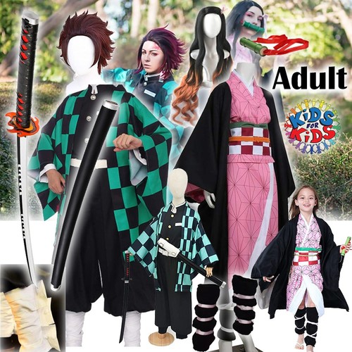 Demon slayer cosplay kids - demon,