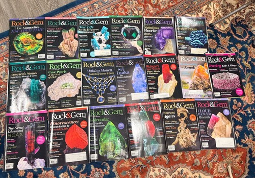 Rock gem magazine - gem, lot