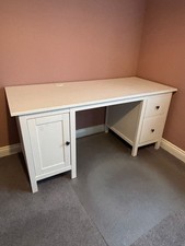 IKEA Hemnes Desk White Wood