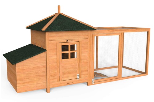 Vounot chicken coop and run - coop,