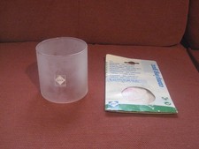 Spare camping Gaz lamp glass with two mantles