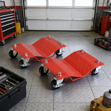 2x Car Wheel Dolly Heavy Duty