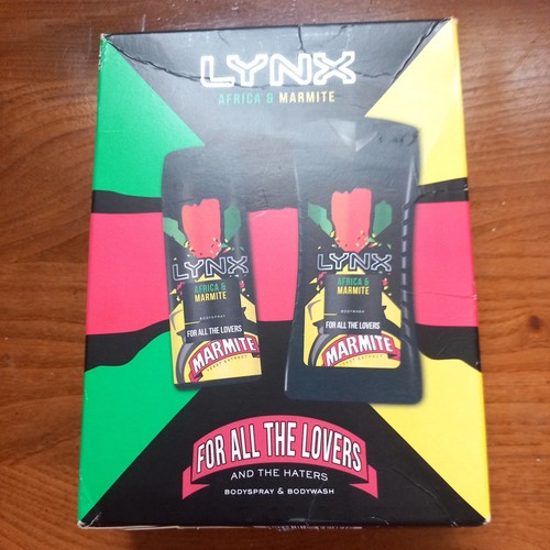 Lynx gift set - lynx, marmite