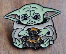 Yoda metal enamel pin - yoda,