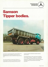 Mercedes Benz Samson Tipper