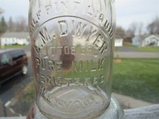TREHP Milk Bottle E M Dwyer